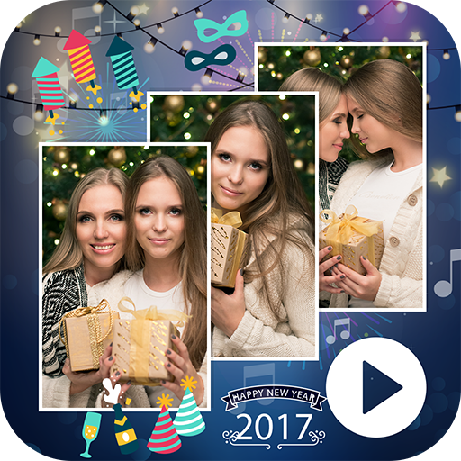 New Year Movie Maker icon