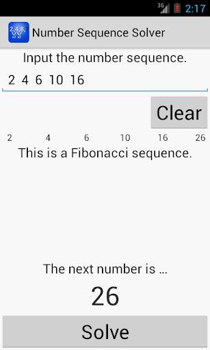 Number Sequence Solver скриншот 4