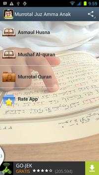 Murrotal Juz Amma Anak screenshot 1
