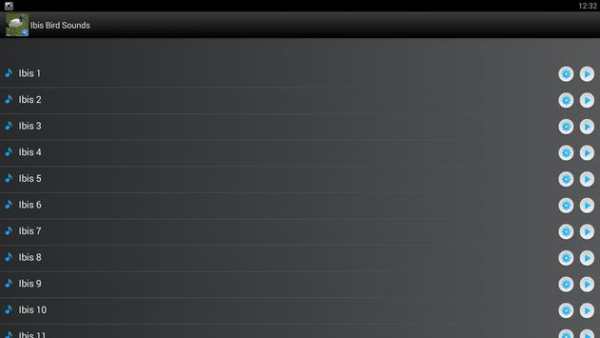 Ibis Bird Sounds Ringtones screenshot 5