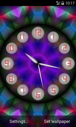 Analog Clock Live Wallpaper screenshot 6