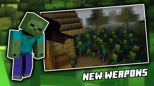 Zombie Survival MOD Minecraft screenshot 4