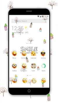 3D Emoji Launcher Theme screenshot 1