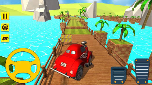 Toy Car Stunt Driving 3D screenshot 4