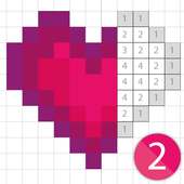 Coloring Sandbox: Colour by Number Book -Pixel Art on 9Apps