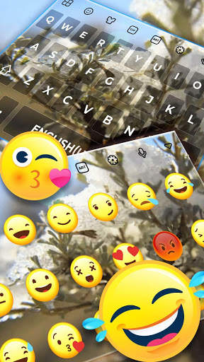 Snow Melting Live Keyboard screenshot 3