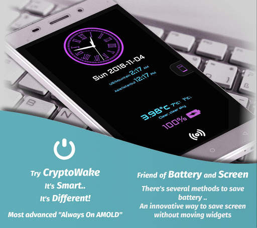 Always On Display - Advanced 3D AOD (CryptoWake) screenshot 1