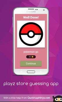 playz store guessing app screenshot 2