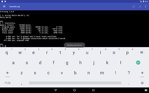 X-Prolog screenshot 11
