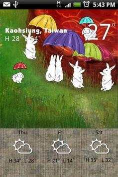9s-WeatherTheme (Moon)Free screenshot 5