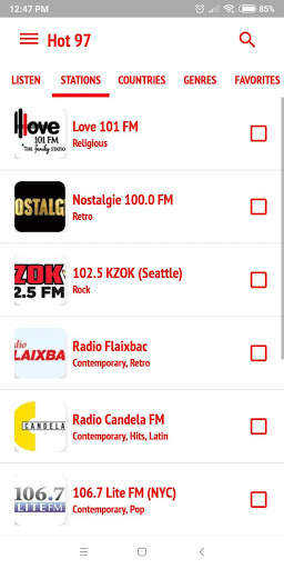 Hot 97 Radio app New York screenshot 4