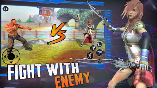 Final Warrior Fighter Game - 3D Fighting Game скриншот 1