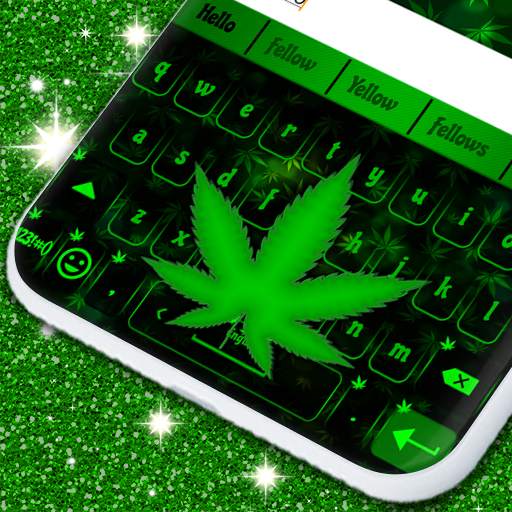 Green Rasta Keyboard Theme 2.4.9