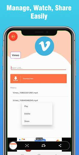 Free Video Downloader - Save Videos From Net screenshot 1