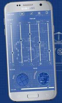 Blueprint Music Player Theme screenshot 3