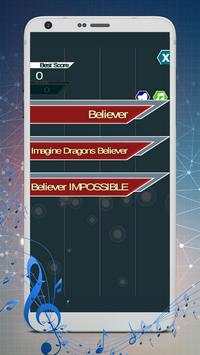 Believer Piano Tiles Game screenshot 1