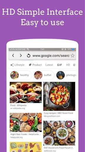 4G High Speed Browser: Light & Fast - Browser 2020 screenshot 4