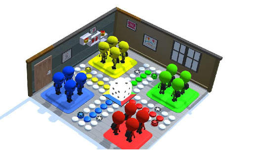 Ludo Multiplayer 3D 2018 screenshot 1
