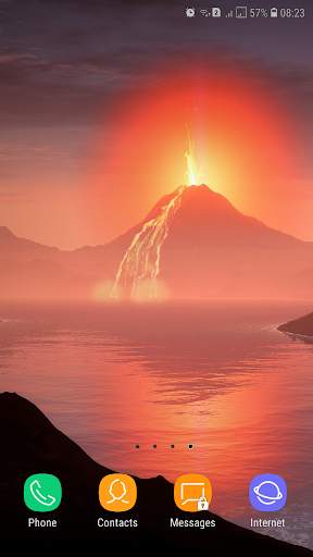 Volcano Wallpaper screenshot 1