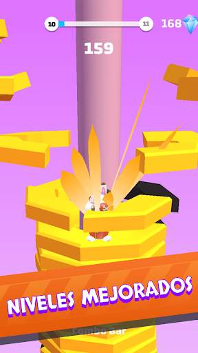 Helix Stack Jump: Rotura Bola screenshot 2