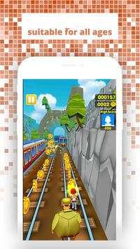 Ninja Subway Surf Game. Angela Sufers Run screenshot 3
