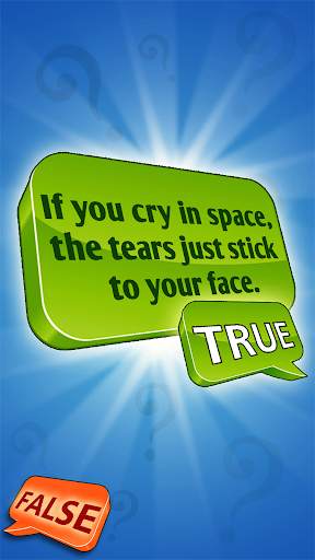 True Or False Fun General Knowledge Quiz Game App screenshot 3