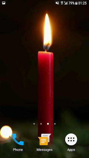 Candle HD Video Live Wallpaper Free screenshot 1