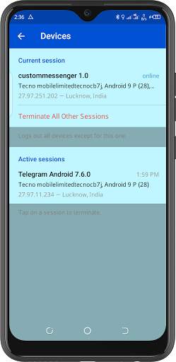 Indian messenger screenshot 4