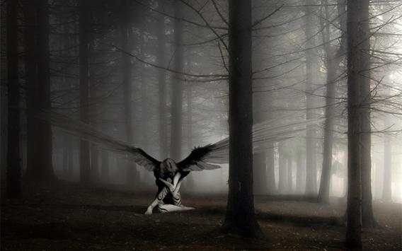 Fallen Angel Live Wallpaper screenshot 1