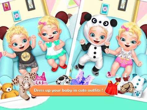 Newborn Baby Angry Twins скриншот 3
