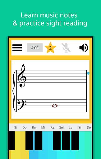 Learn  Music Notes Sight Read. Music Flash Cards screenshot 1