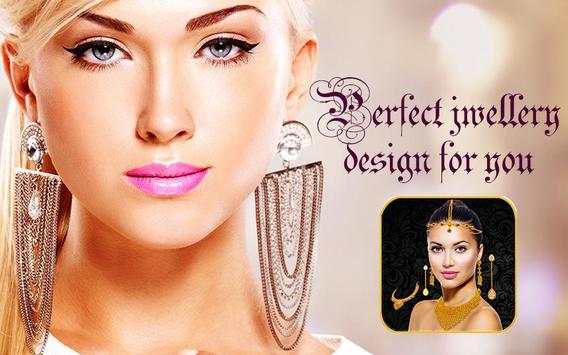 Jewelry Photo Face Stickers screenshot 2