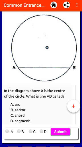 National Common Entrance Exam Practice (Offline) screenshot 7
