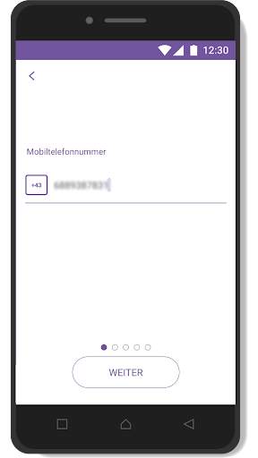 Vectone SIM-Registrierung screenshot 2