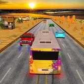 Pembalap lalu lintas bus: Endless highway racing logo