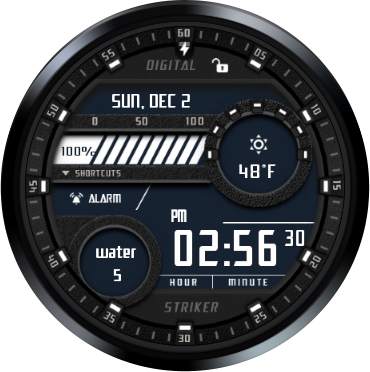 Digital Striker Watch Face screenshot 15