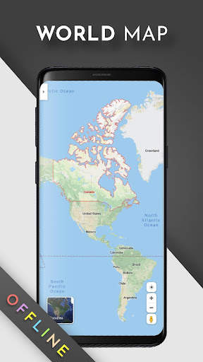 World Map Offline screenshot 1