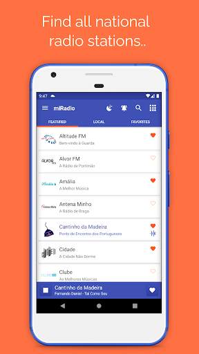 miRadio: Portugal FM Radio screenshot 1