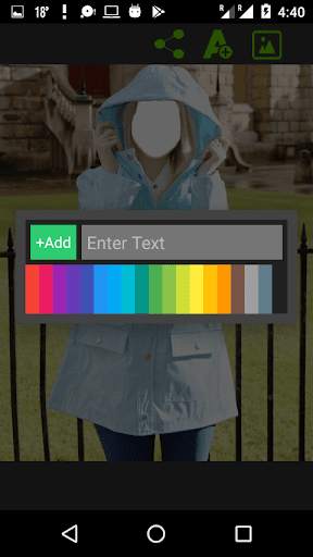 Women Rain Coat Photo Montage screenshot 8