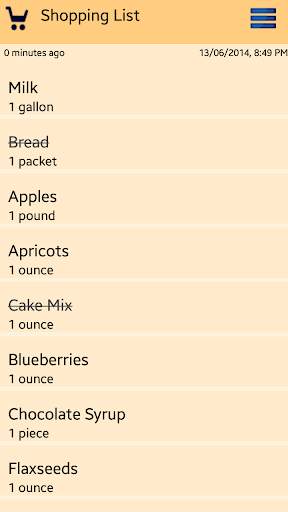 Shopping List Notes To Do Milk screenshot 3