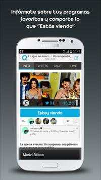 vuQio - Guia TV y Social TV screenshot 3