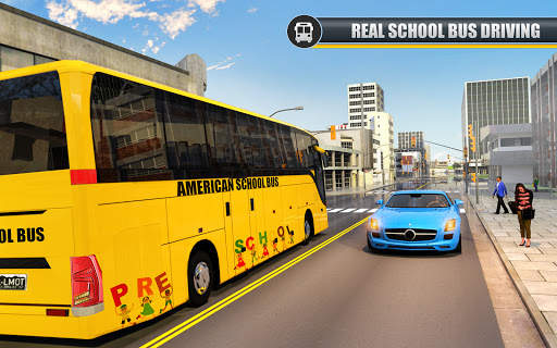 City School Bus Driving Simulator :Coach Bus Games screenshot 5