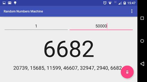 Random Number Machine (install RNM2 for updates) 5 تصوير الشاشة