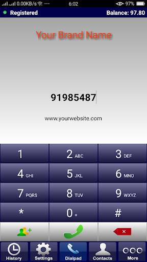 Gold Dialer Lite screenshot 1