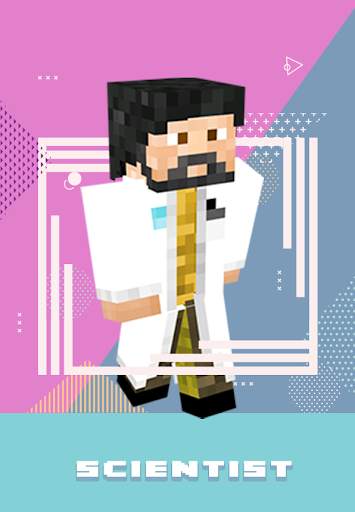 Scientist Skin For Minecraft screenshot 3