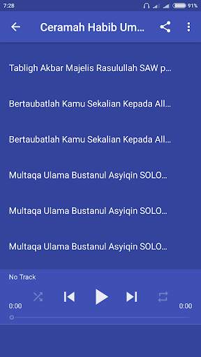 Ceramah Habib Umar Offline 1 screenshot 1
