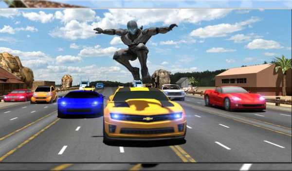 Robot Transformation Car Racer screenshot 13