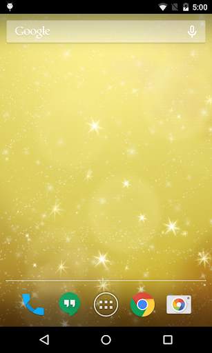 Star Rain Live Wallpaper screenshot 1