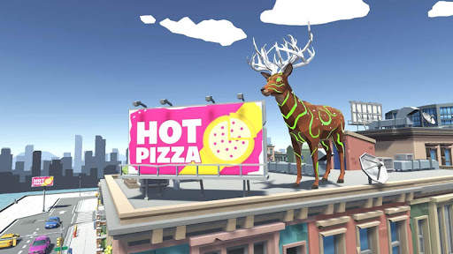 Deer Simulator Animal City screenshot 3
