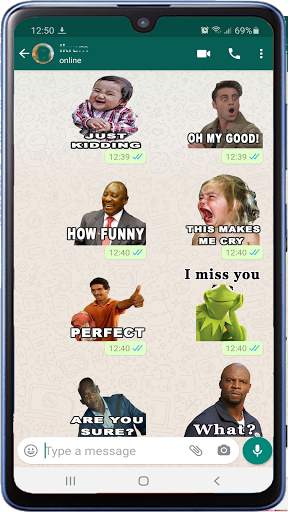 Funny memes stickers 2021 For Chat - WAStickerApps screenshot 4
